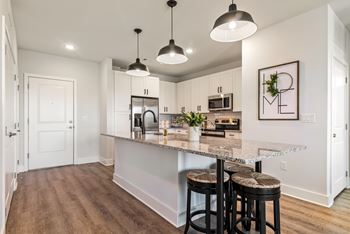 Large kitchen islands